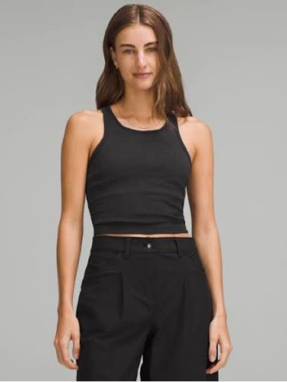 Lululemon Ebb To Street Racerback Crop Tank
Black